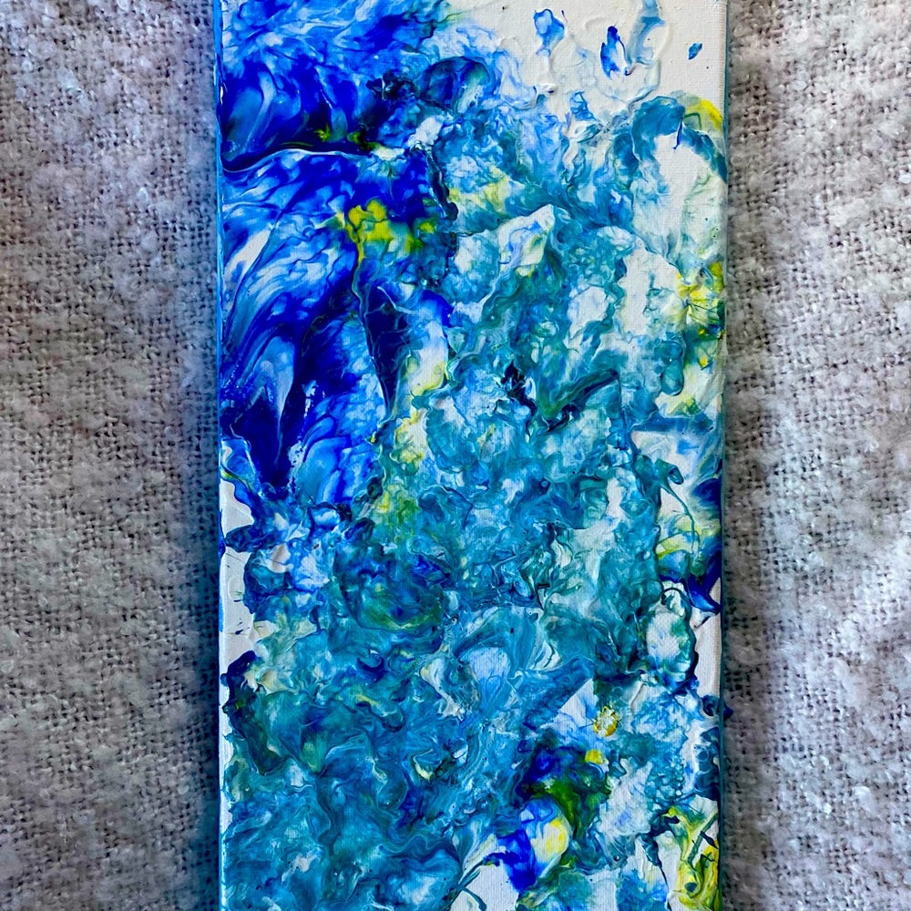 Ocean acrylic painting